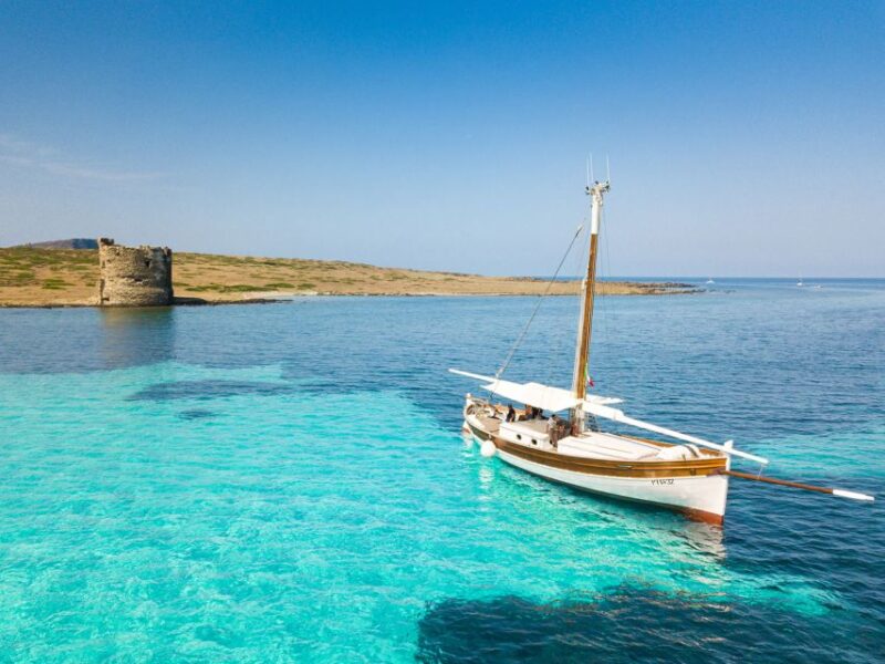 From Stintino: Asinara Vintage Sailing Boat Tour With Lunch - Cala Reale