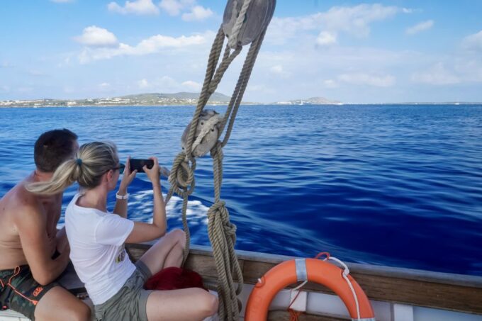 From Stintino: Asinara Vintage Sailing Boat Tour With Lunch - Cala Doliva