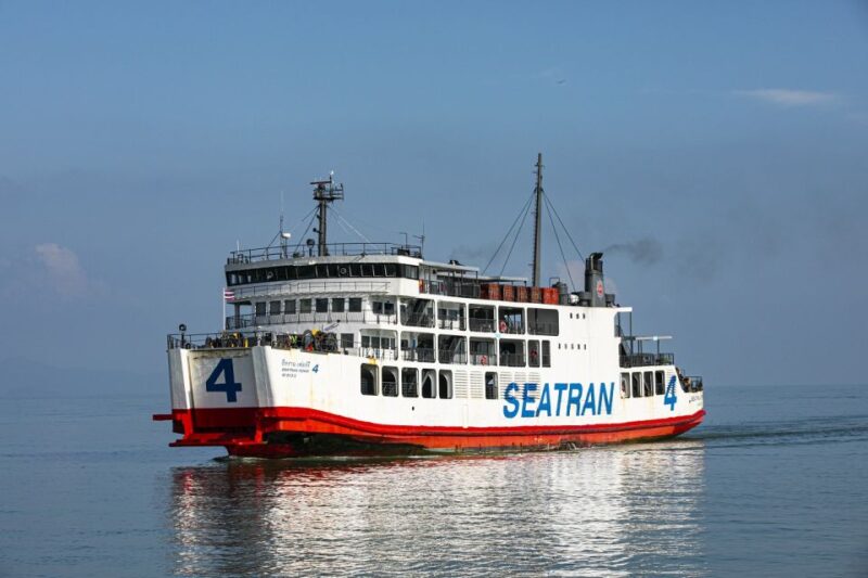 From Surat Thani: One-Way Ferry to Ko Pha Ngan - Shuttle Transfer Service