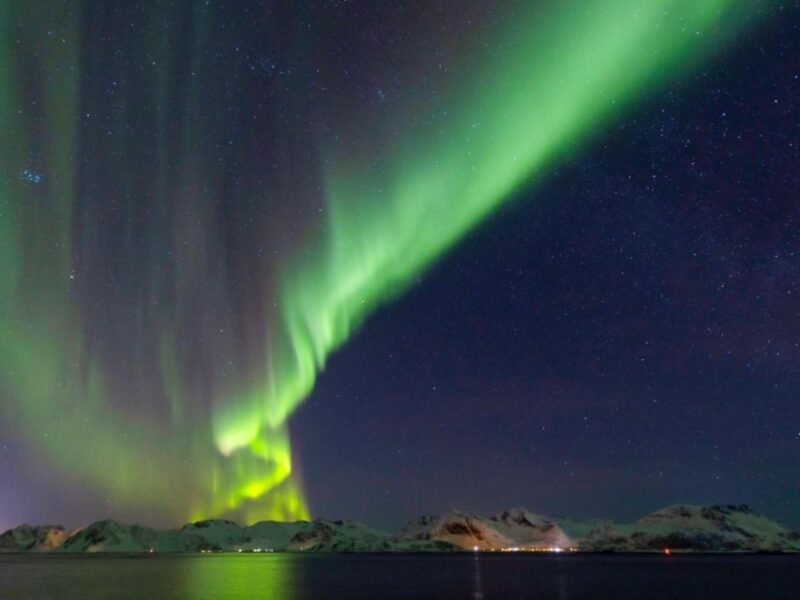 From Svolvær: Guided Northern Lights Tour by Van - Tour Logistics and Meeting Point