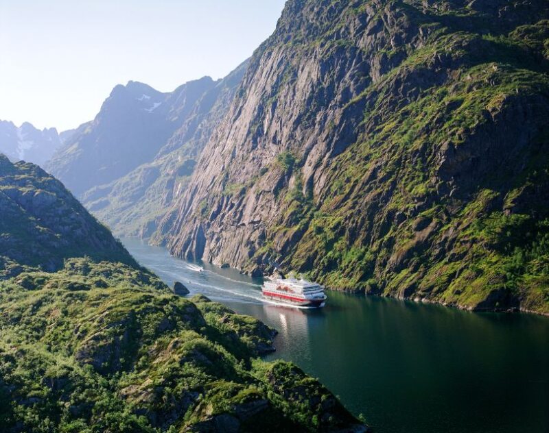 From Svolvær: Hurtigruten Cruise Into Trollfjord - Discovering Stokmarknes Village
