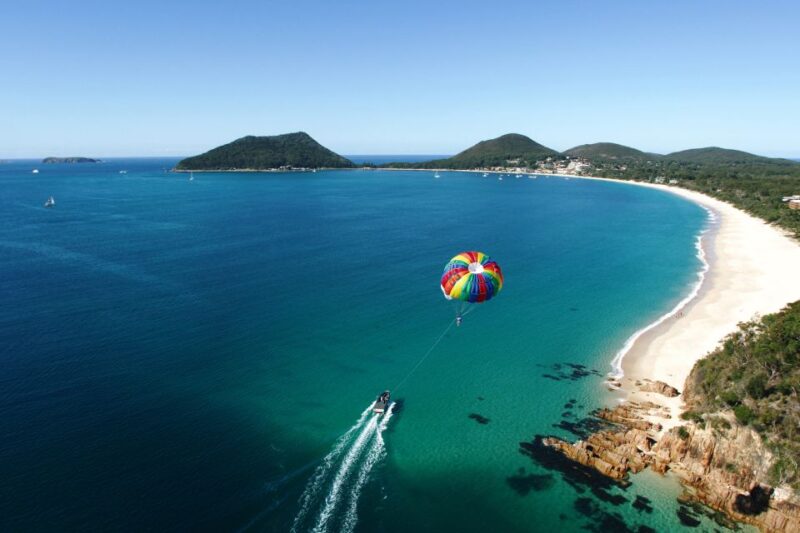 From Sydney: Port Stephens Dolphin Cruise & 4WD Sandboarding - Key Points