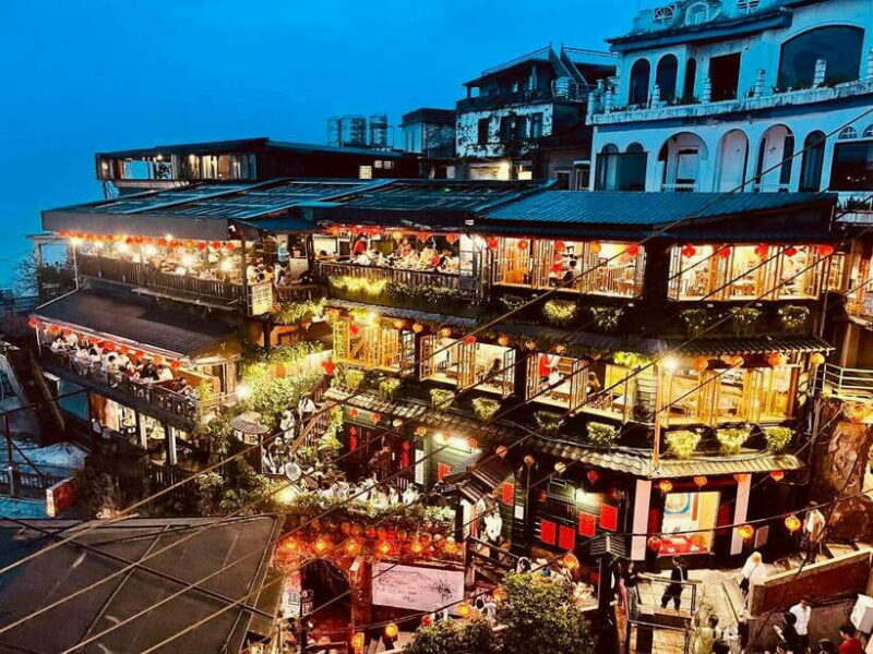 From Taipei: Old Gold Rush Town Jiufen Guided Night Tour - Key Points