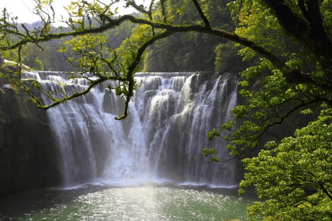 From Taipei : Yangmingshan, Yehliu, Jiufen, Shifen Day Tour - Golden Waterfall
