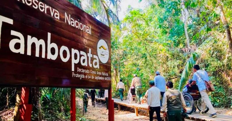 From Tambopata: in the Heart of Sandoval Lake 4d/3n - Day 1 Activities
