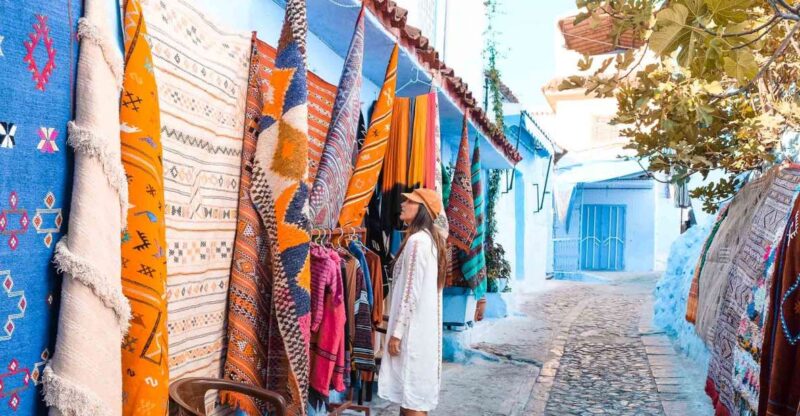 From Tangier : 3DAYS to Fes via Chefchaoun and Volubilis - Day 2: Chefchaouen to Fes via Volubilis