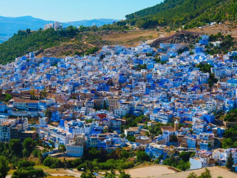 From Tangier: Chefchaouen & Akchour Waterfalls Private Tour - Itinerary Highlights