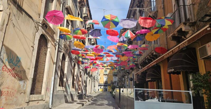 From Taormina: CATANIA MARKET & STREET FOOD - Itinerary and Experience