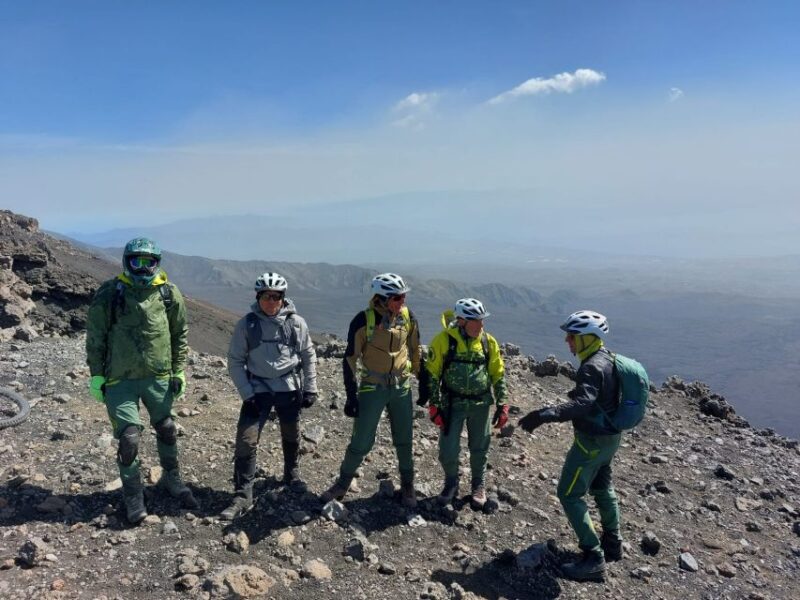 From Taormina: Cycling Tour to the Top of Mount Etna - Itinerary Details