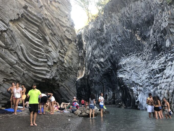 From Taormina: Full-Day Etna, Wine & Alcantara Canyons Tour - Frequently Asked Questions