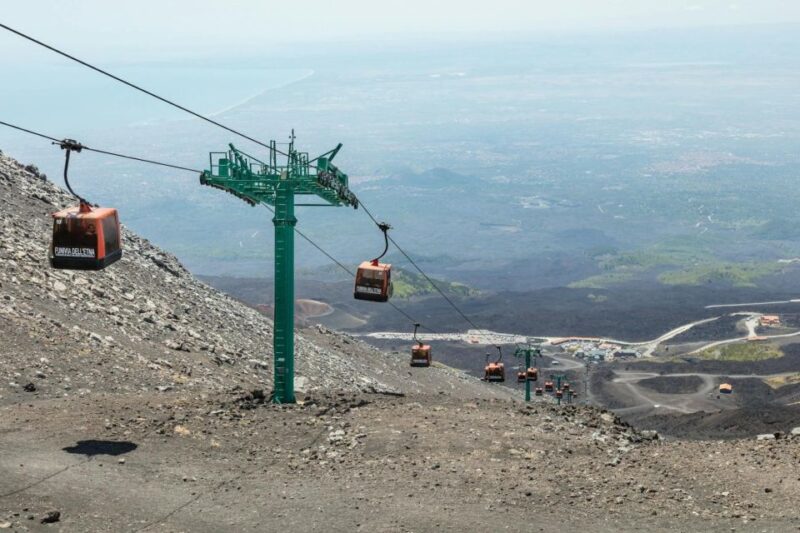 From Taormina: Mount Etna Tour to 2900M With Cable Car - Key Points