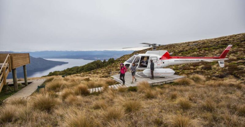 From Te Anau: Full Day Kepler Track Guided Heli-Hike - Helicopter Flight and Hiking