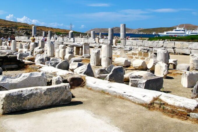 From the Cruise Ship Port: The Original Delos Guided Tour - What to Expect on the Tour