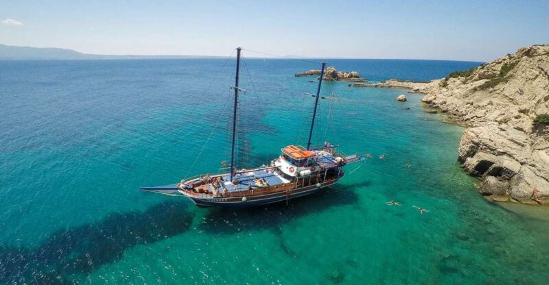 From the Port of Kos: Full Day Boat Cruise to 3 Islands - Booking and Reservation