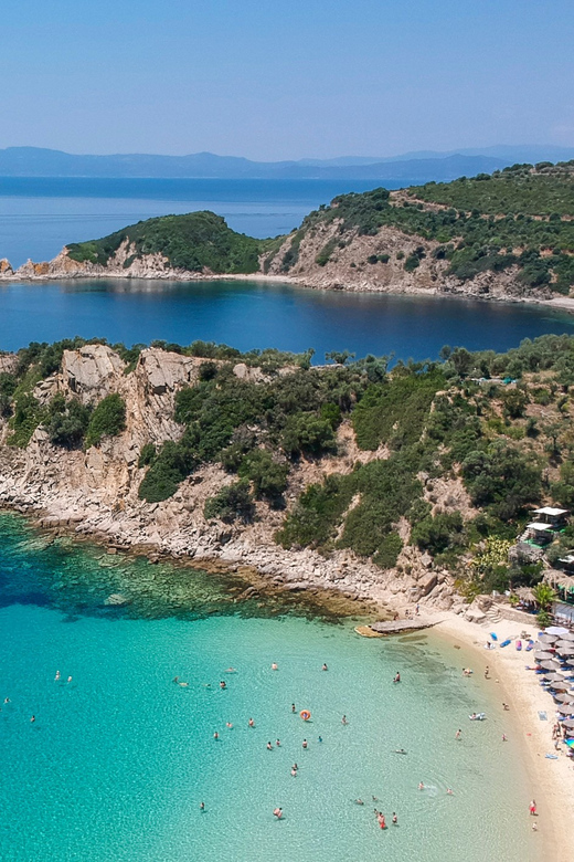 From Thessaloniki: Blue Lagoon & Ammoulliani Cruise - Detailed Itinerary