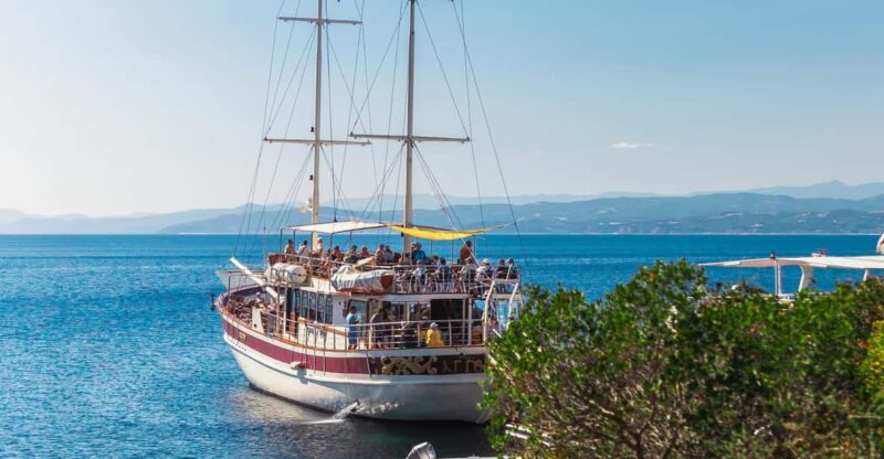 From Thessaloniki: Halkidiki Blue Lagoon Cruise With Lunch - Included Services