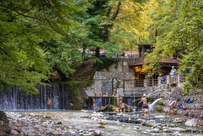 From Thessaloniki: Pozar Baths & Edessa Waterfalls - Transportation and Inclusions