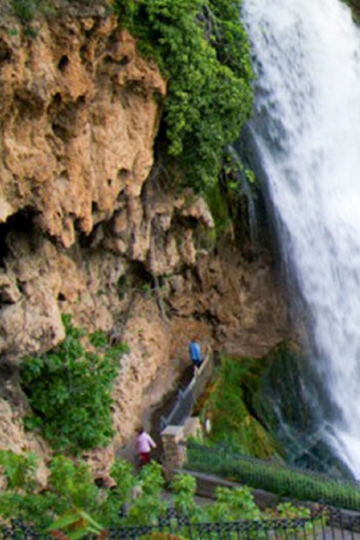 From Thessaloniki: Pozar Thermal Springs and Edessa - Pickup and Drop-off