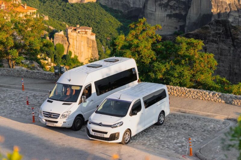 From Thessaloniki: Train Trip to Meteora & Monastery Tour - Arrive at Kalambaka and Monasteries