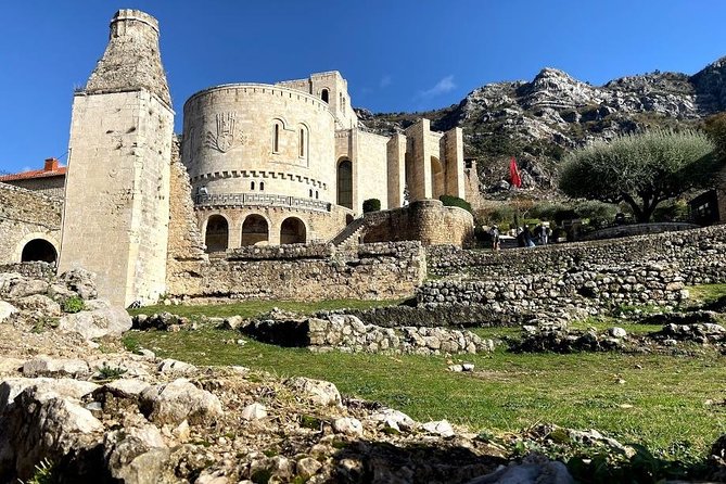 From Tirana: Kruja Castle, the Old Bazaar, and Sarisalltik - Visiting Sarisalltik Mosque
