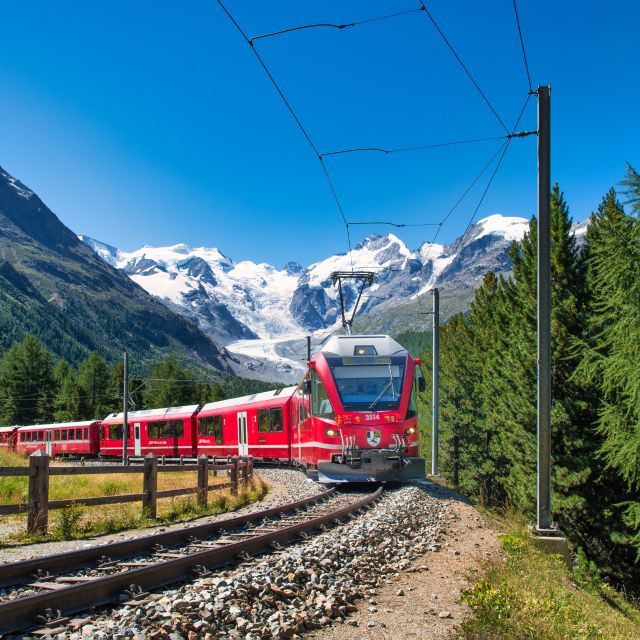 From Tirano: Bernina Train to St. Moritz - Train Experience Overview