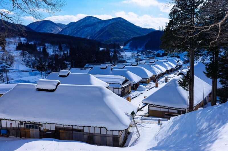 From Tokyo: Ginzan Onsen, Zao Snow Monsters 2-Day Tour - Ouchijuku Village