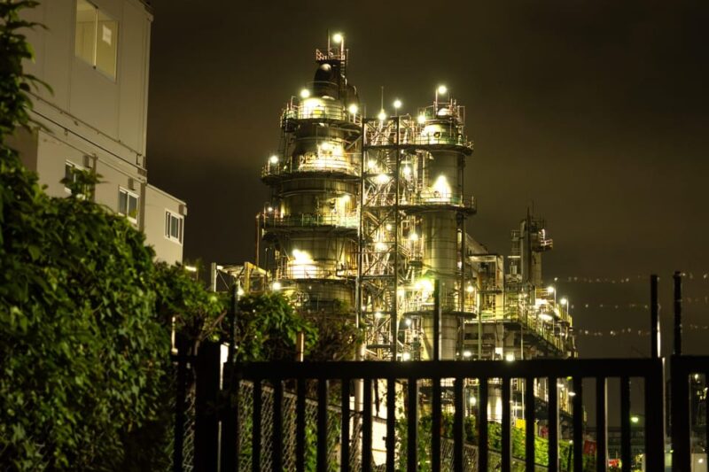 From Tokyo: Keihin Industrial Zone Night Tour by E-Bike - Transportation
