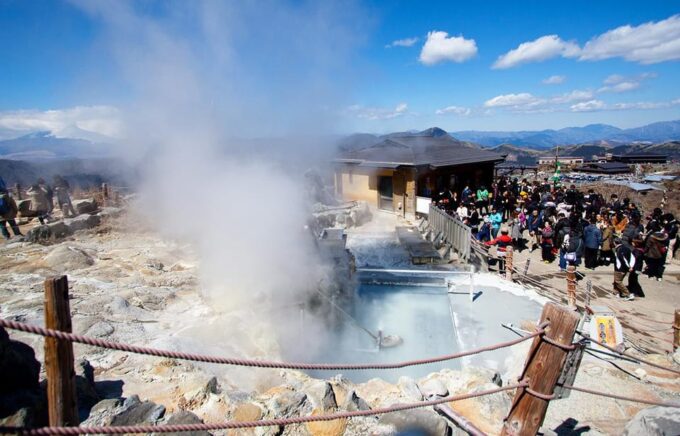 From Tokyo: Mount Fuji Hakone, Lake Ashi, Ropeway 1-Day Tour - Hakone Ropeway