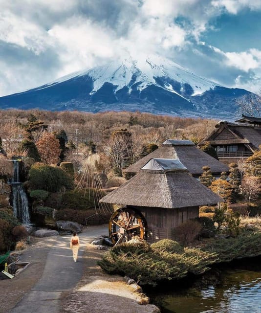 From Tokyo: Mount Fuji Private Tour With English Speaking Dr - Oshino Hakkai: Historic Village With Freshwater Springs and Traditional Architecture