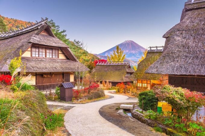 From Tokyo:Mount Fuji Top 4 Must-Visit Attractions Day Tour - Healing Village at Lake Saiko
