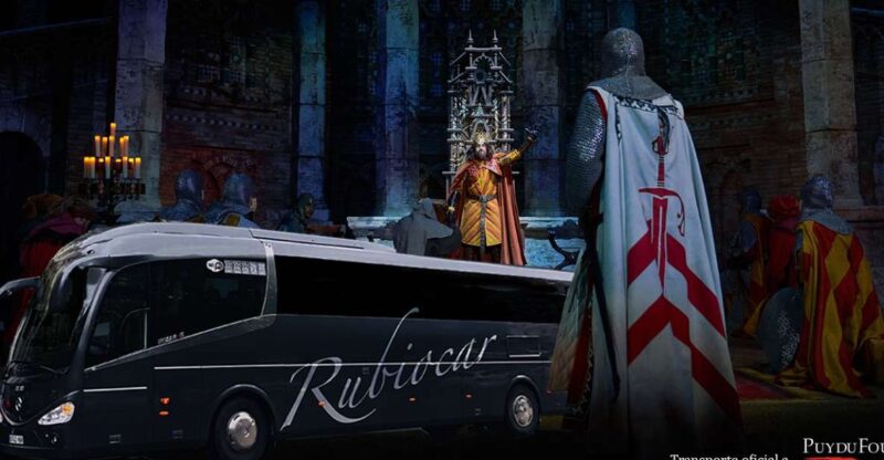 From Toledo: Puy Du Fou Round-Trip Transfer - Inclusions and Exclusions