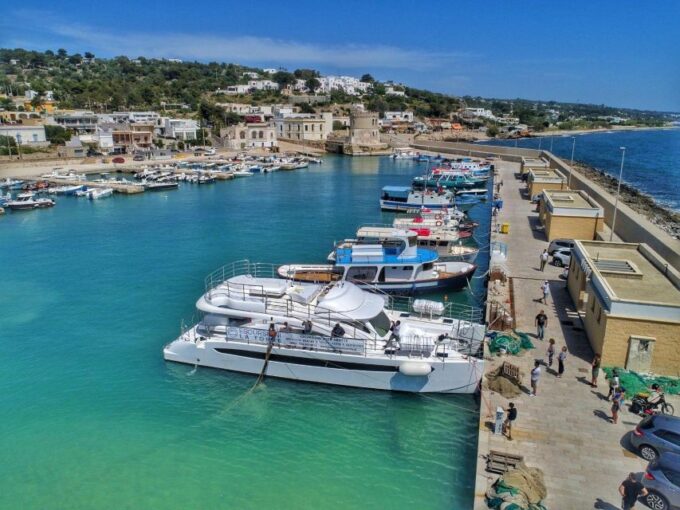 From Torre Vado: Catamaran Excursion To the Heel of Italy - Capturing Scenic Views