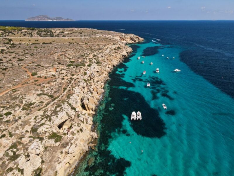 From Trapani: Egadi Islands Favignana & Levanzo Cruise - Exploring Inaccessible Bays
