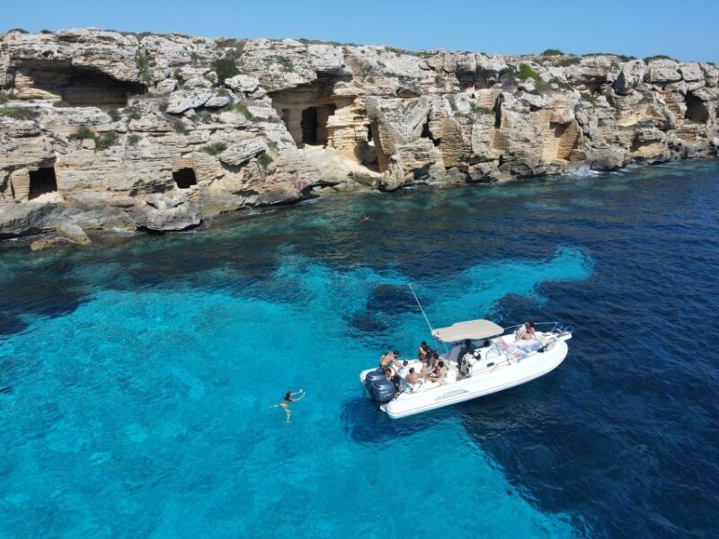 From Trapani: Favignana and Levanzo Full Day Cruise - Departure and Key Stops