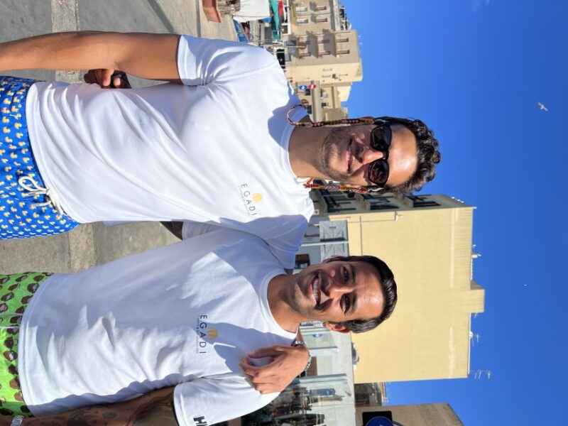 From Trapani: Favignana and Levanzo Full Day Cruise - Cala Azzurra Beach