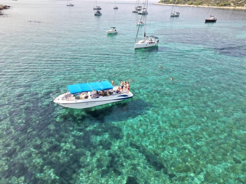 From Trogir: Half-Day 3-Island Boat Tour With Coffee/Water - Inclusions