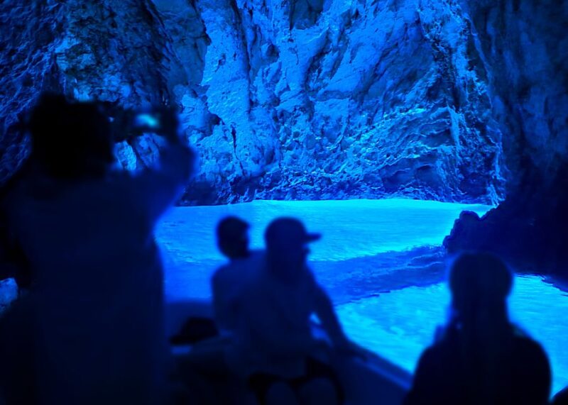 From Trogir or Split: Full-Day Blue Cave & Hvar Island Tour - Blue Cave Experience