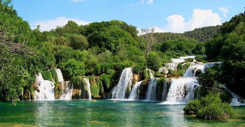 From Trogir, Seget & Okrug: Krka Waterfalls & Šibenik - Key Attractions