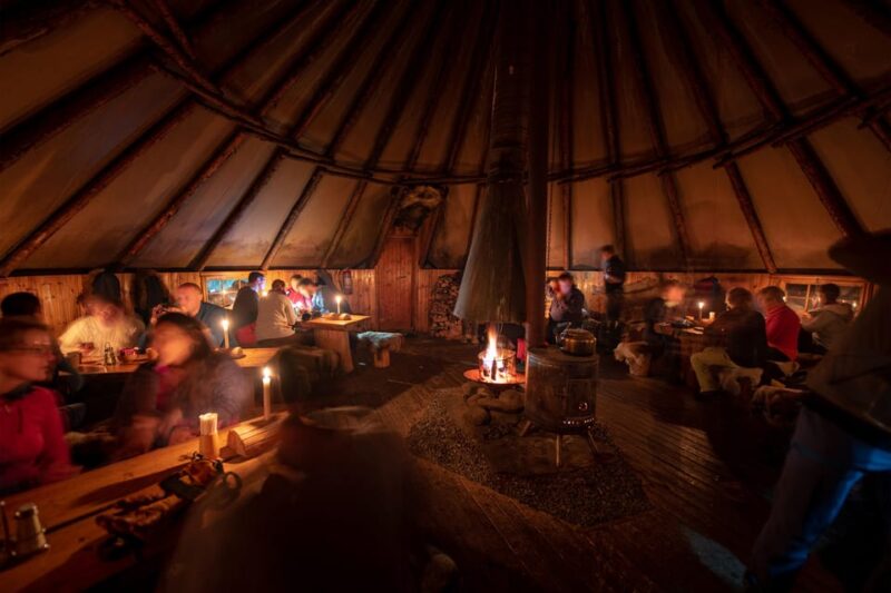 From Tromsø: Advanced Dog Sledding Tour at Camp Tamok - Meal and Relaxation