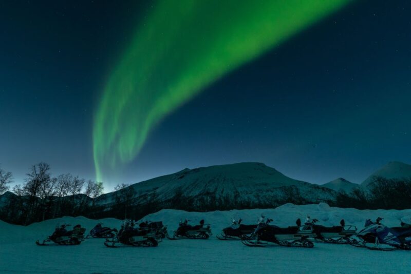 From Tromsø: Evening Snowmobiling Tour at Camp Tamok - Activity Description