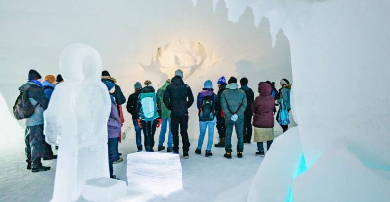 From Tromsø: Ice Domes Snow Park and Wilderness Experience - Tromsø Ice Domes Tour