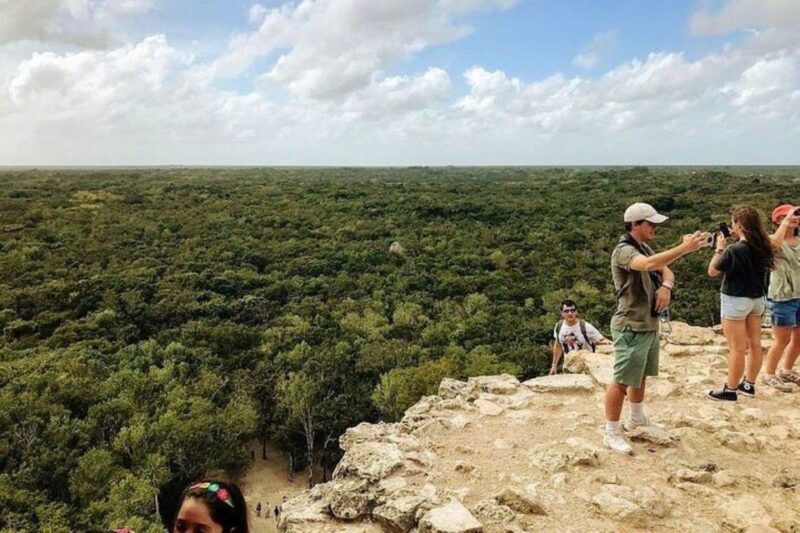 From Tulum: Coba Ruins and Cenote Swim Tour - Bicycling Through Jungle