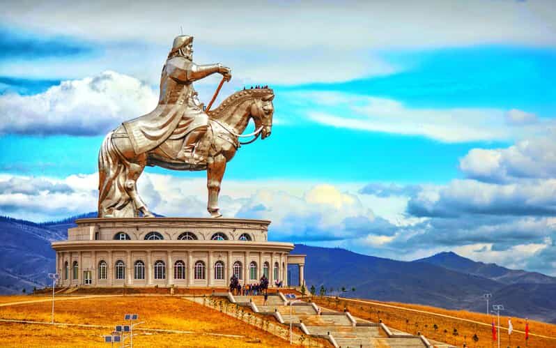 From Ulaanbaatar: Genghis Khan Statue NationalPark CamelRide - Key Points
