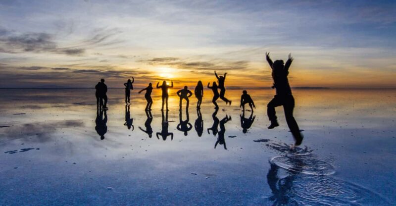 From Uyuni: Starlight Sun Rise Mirror Effect - Guided Experience