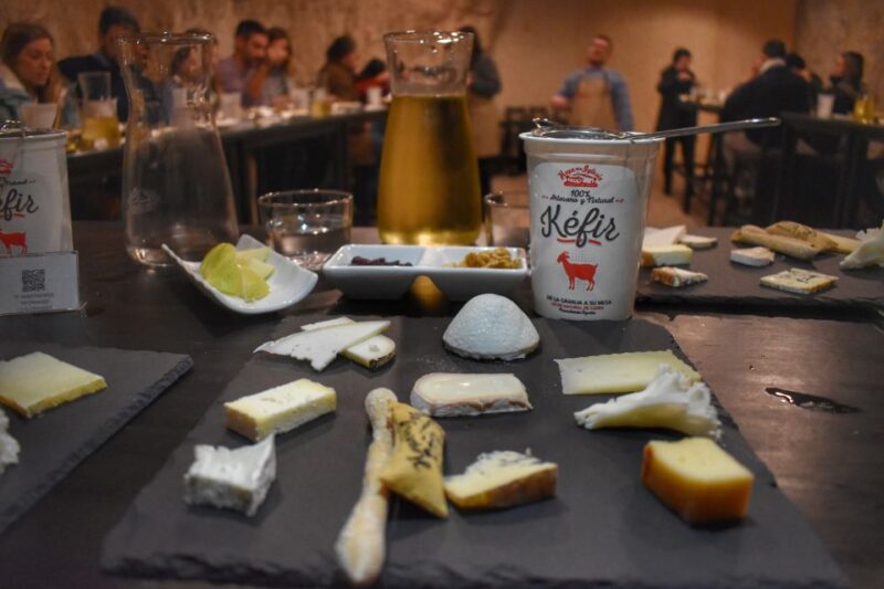 From Valencia: Guided Cheese Factory Tour With Wine Tasting - Cheese Factory Experience