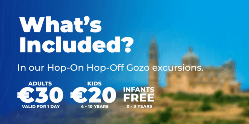 From Valetta: Catamaran Tour With Hop-On, Hop-Off Gozo Tour - Key Points