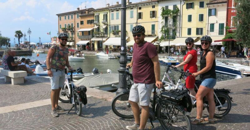 From Verona: Lake Garda E-Bike Tour With Lunch SELF GUIDED - Key Points
