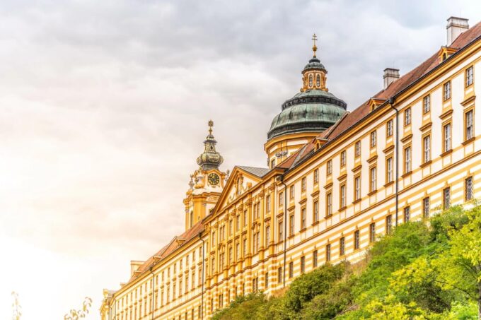 From Vienna: Melk, Hallstatt, & Salzburg Tour With Boat Ride - Guided Tour of Melk Abbey