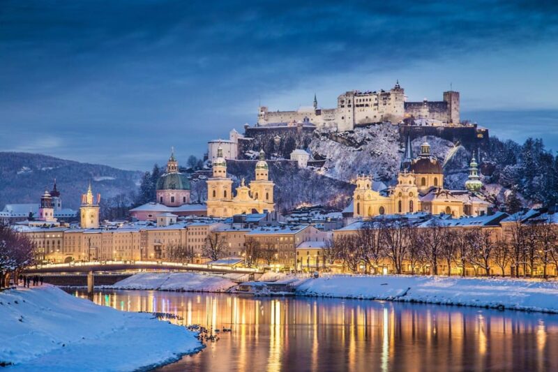 From Vienna: Picturesque Hallstatt and Salzburg Day Trip - Journey to Baroque Salzburg
