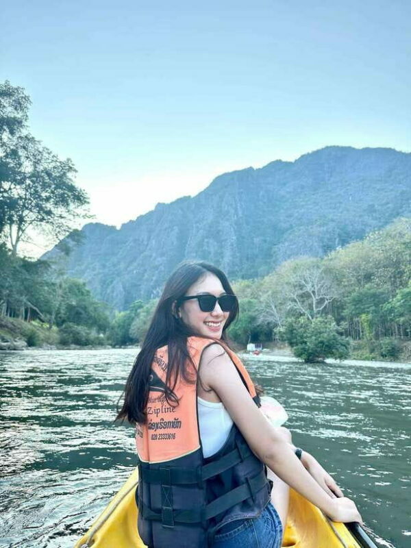 From Vientiane: Vang Vieng Tour with Cave Kayak & Zipline - From Vientiane: Vang Vieng Tour with Cave Kayak & Zipline